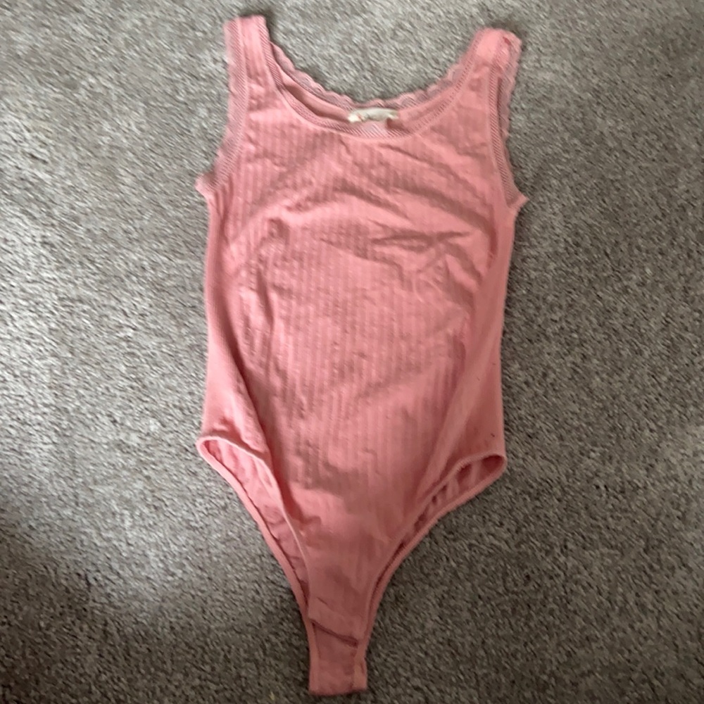 Cute pink one piece